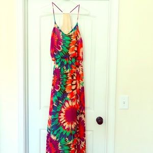 Vibrant Tie Dye Maxi